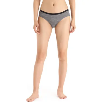 Kalhotky Dámské kalhotky ICEBREAKER Wmns Siren Hipkini, Gritstone Heather velikost: M