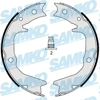 Brzdová čelist Sada brzdových čelistí, parkovací brzda SAMKO 88920