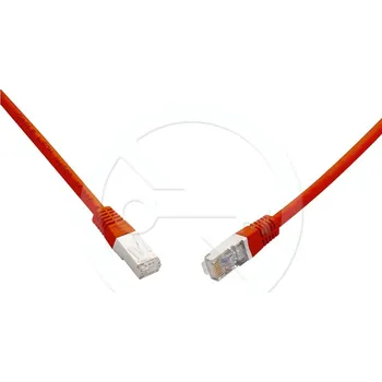 Síťový kabel C6A-315RD-10MB - patch kabel CAT6A SFTP LSOH, 10 m