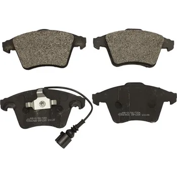 Autodíl Destičky přední VW T5, ORIGINAL 7H0698151A, pro STARŠÍ TYPY, Zahraniční vozy. Typové číslo: 7H0698151A ,7H0698151A ,7H0698151A, 607240, 13.0460-7240.2, S3