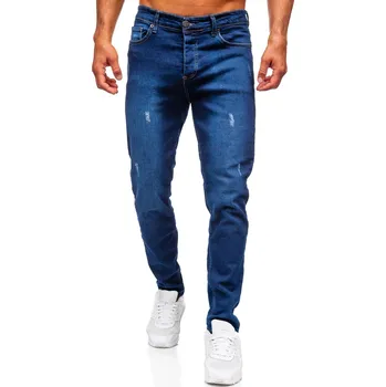 Tmavě modré pánské džíny slim fit Bolf 6516 - 38/2XL