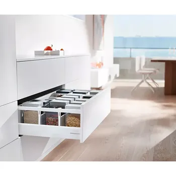 Nábytkové kování K-BLUM Antaro D 500 mm/30 kg, Blumotion/TOB, bílá SW, vrut (K-BLUM Antaro D 500 mm/30 kg, Blumotion/TOB, bílá SW, vrut)