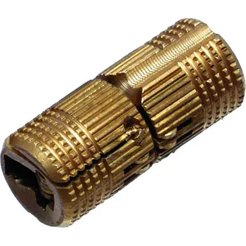 Nábytkové kování PERMO závěs stolový CI01 průměr 12x27mm mosaz (PERMO závěs stolový CI01 průměr 12x27mm mosaz)