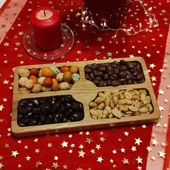 Miska na oříšky - dřevěná