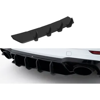 Nárazník Spoiler zadního nárazníku Street pro V.2 Audi RS3 Sedan 8V Facelift černý