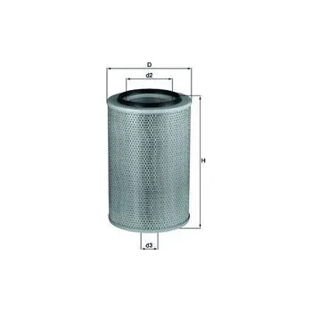 Vzduchový filtr Vzduchový filtr MAHLE LX 345