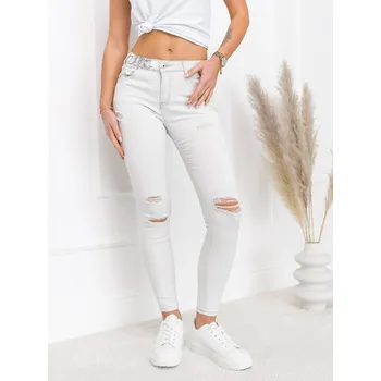 Dámské kalhoty Blankytné dámské džíny Bolf WL2161 - L