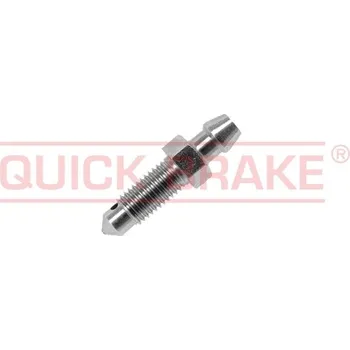 Auto-moto QUICK BRAKE Odvzdušňovací šroub M7x1, délka 33 mm, na brzdové vedení