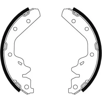 Brzdová čelist Sada brzdových čelistí TEXTAR 91063800