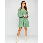 Mentolové dámské šaty Bolf XY202118 - L/XL