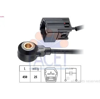 Čidlo automobilu Senzor klepání FACET 9.3091
