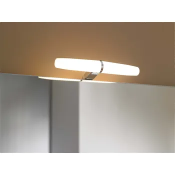 Koupelnový nábytek Světlo Horizon New LED, IP 44, 1x6W, 390 lm, 233x42x85 mm, pro montáž na desku a zrcadlovou skříňku 47J7302200001 Creme bílá
