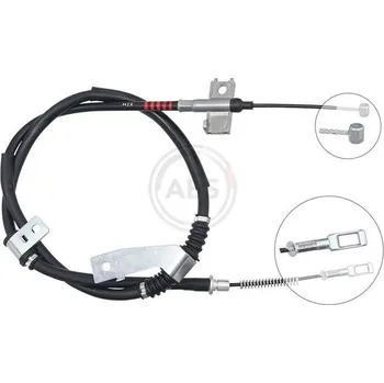 Lanko parkovací brzdy Tažné lanko, parkovací brzda A.B.S. K17449