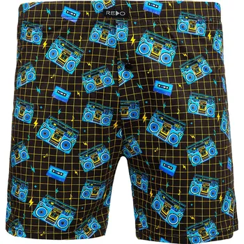 Pánská móda Modré pánské bavlněné boxerky Bolf 1BB162 - 2XL