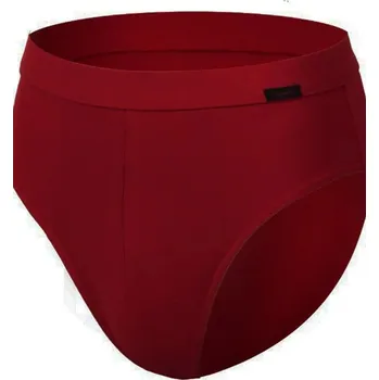 Slipy Pánské slipy Authentic 093 3-5XL claret 3xl