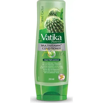 Barva na vlasy Multivitamínový kondicionér s divokým kaktusem Vatika Naturals 200ml (Vatika Naturals Multivitamin Wild Cactus A B Conditioner)