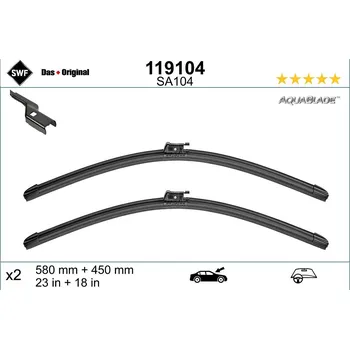 List stěrače SWF 119104