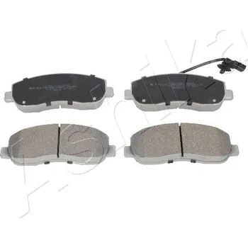 Brzdová destička Sada brzdových destiček, kotoučová brzda ASHIKA GROUP 50-01-156