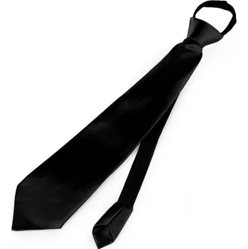 Saténová párty kravata jednobarevná