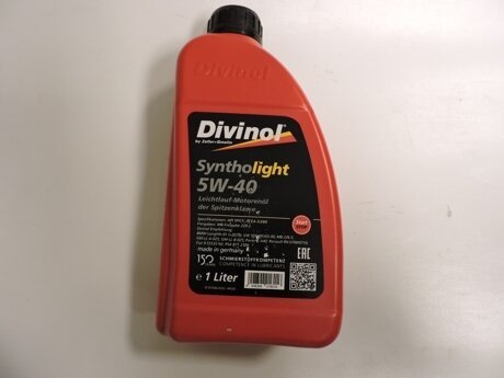 DIVINOL Syntholight 5W-40 1L, pro OCTAVIA, IV. NX. Typové číslo: 190049212,190049212,190049212