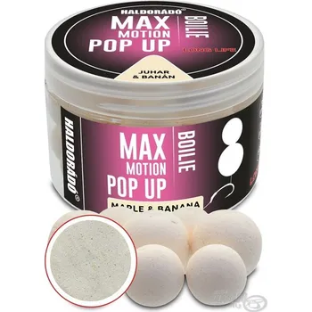 Boilies Haldorado Max Motion Boilie Pop Up 16, 20 mm - Javor &amp; Banán