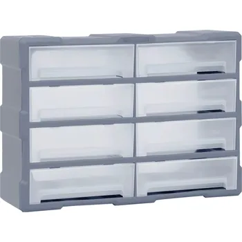 Organizace kuchyně zahrada-XL Organizér s 8 velkými zásuvkami 52 x 16 x 37 cm 149600