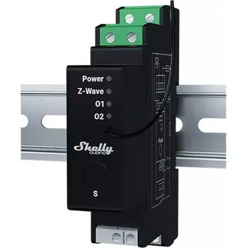 Centrální jednotka pro chytrou domácnost Shelly Qubino Wave Pro Shutter žaluziový modul (Z-Wave) SHELLY-QUBINO-WAVE-PRO-SHUT