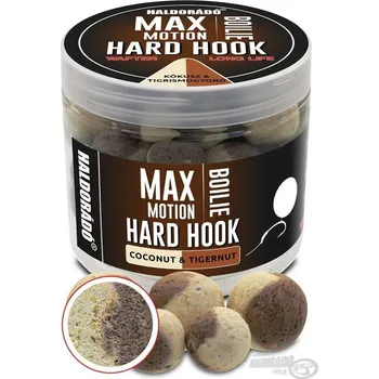 Boilies Haldorado Max Motion Boilie Hard Hook Wafter 16, 20 mm – Kokos & Tygří ořechy