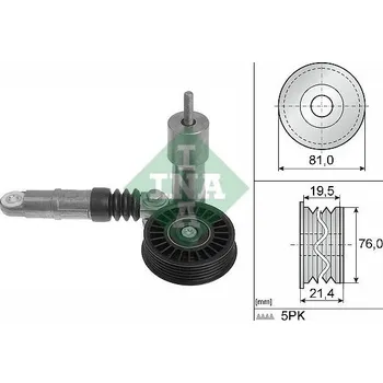 Těsnění motoru Napínák SUPERB I. 1,9 D, INA 534001410, pro SUPERB, I. 3U. Typové číslo: 534001410,534001410,534001410, 038903315D, 038903315P, 038145283A