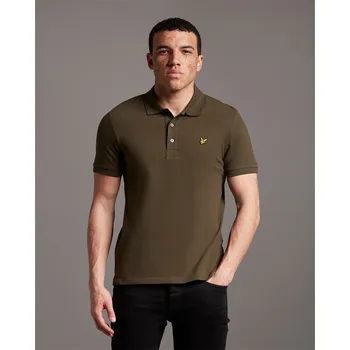 Pánské tričko Tričko Lyle and Scott Olive W485 1056387 2XL