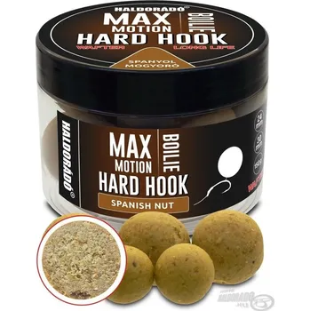 Boilies Haldorado Max Motion Boilie Hard Hook Wafter 24, 30 mm - Španělský Ořech