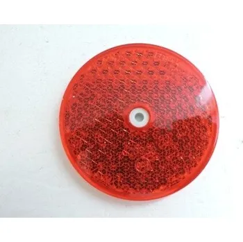 Přívěs Odrazka kulatá červená 80 mm, EU 853732009C, pro STARŠÍ TYPY, Přívěsné vozíky. Typové číslo: 853732009C,853732009C,853732009C