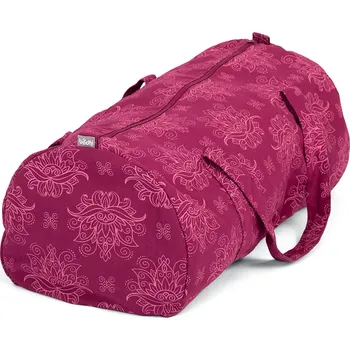 podložka na cvičení BODHI Taška na jógu MAHARAJA LOTUS, vínová