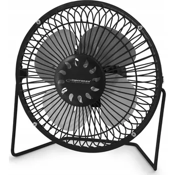 Domácí ventilátor Stolní ventilátor Esperanza YUGO černý