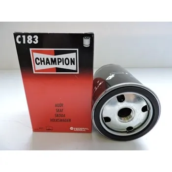 Filtr do auta Filtr oleje benzín OCTAVIA I., CHAMPION C183, pro SUPERB, I. 3U. Typové číslo: 120094103,120094103,120094103, 06A115561B, 034115561A, C183