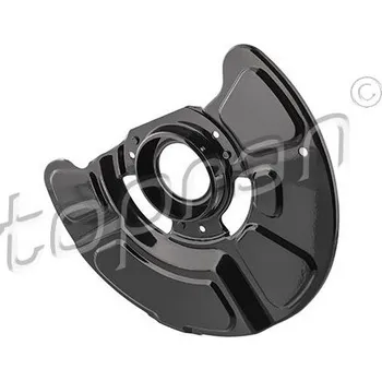 Brzdový kotouč Ochranný plech proti rozstřikování, brzdový kotouč TOPRAN 409 508