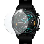 Ochranné tvrzené sklo FIXED pro smartwatch Huawei Watch GT 2 (46 mm), 2 ks v balení, čiré