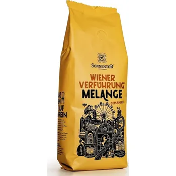 Káva Káva mletá pražená Vídeňské pokušení® Melange BIO 500g, Sonnentor