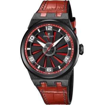 Hodinky Perrelet Turbine Carbon Red A4065/6 + 5 let záruka