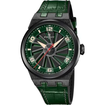 Hodinky Perrelet Turbine Carbon Forest Green A4065/4 + 5 let záruka