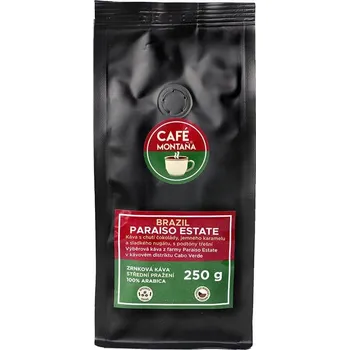 Káva Káva Brazil Paraiso Estate zrnková káva 250 g