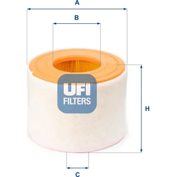 Vzduchový filtr Vzduchový filtr UFI 27.A54.00