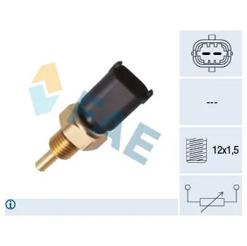 Čidlo automobilu Snímač, teplota chladiva FAE 33684