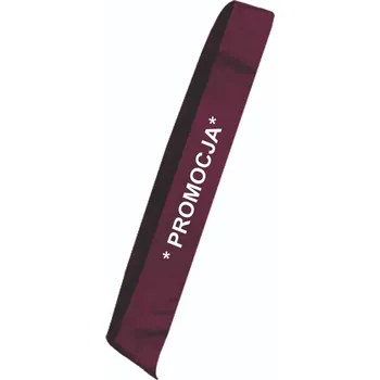 Party dekorace Bordó stuha s potiskem - reklamní šerpa pro hostesky s vlastním textem