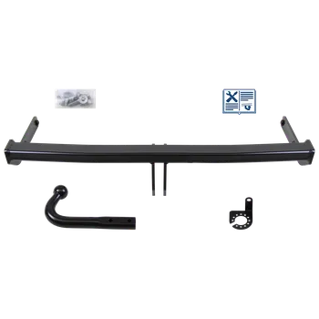 Tažné zařízení Oris tažné zařízení pevné včetně TowTec elektropřípojky 7pólové typová - AUDI A3 Sportback