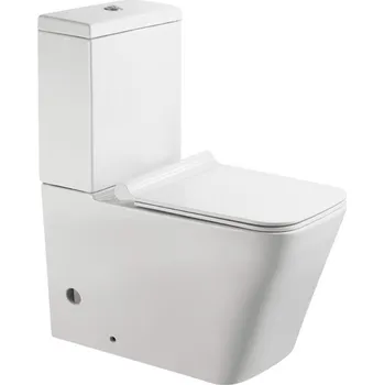 Klozet BESTECO WC kombi mísa s nádržkou a sedátkem soft-close, URBAN, Vario odpad