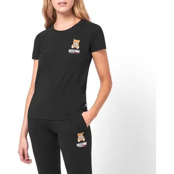 Tričko MOSCHINO Black 0555 1060126 14 (XL)