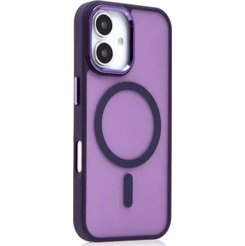 Pouzdro na mobilní telefon Kryt SWISSTEN MagStick Flex pro Apple iPhone 16 Plus - MagSafe - fialový