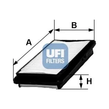 Vzduchový filtr Vzduchový filtr UFI 30.380.00