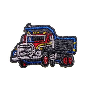 Nášivka Nášivka nažehlovací náklaďák tmavý